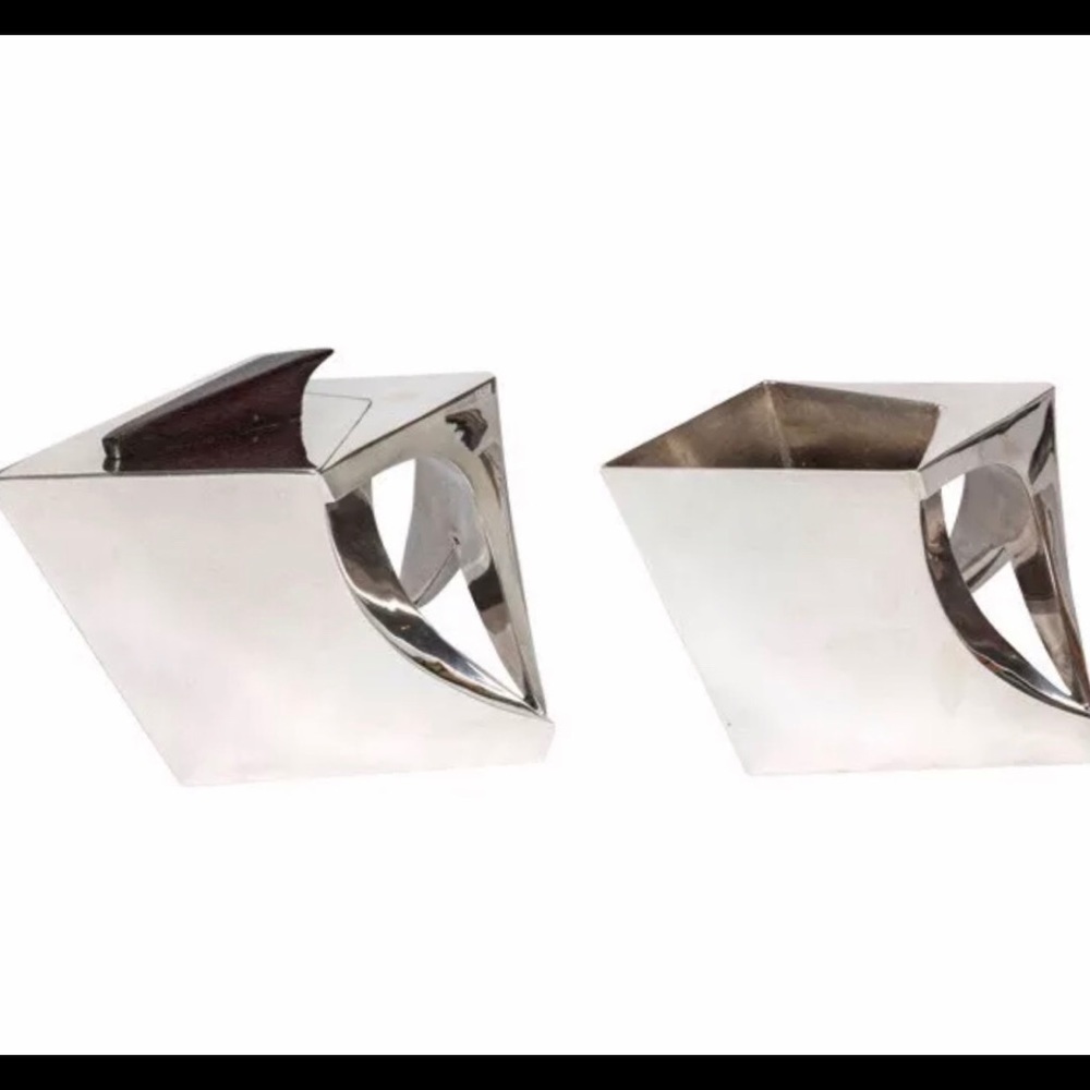 Vntg Antonio Pineda Creamer Sugar Sterling  MCM